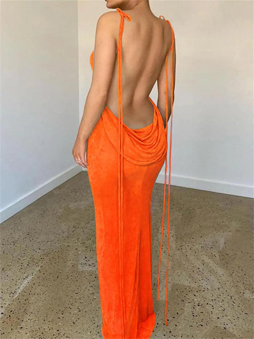 Spaghetti Strap Slim Dress